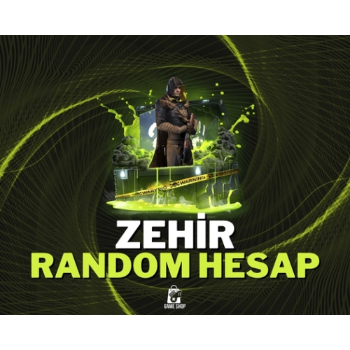  ZEHİR PUBG MOBİLE RANDOM HESAP